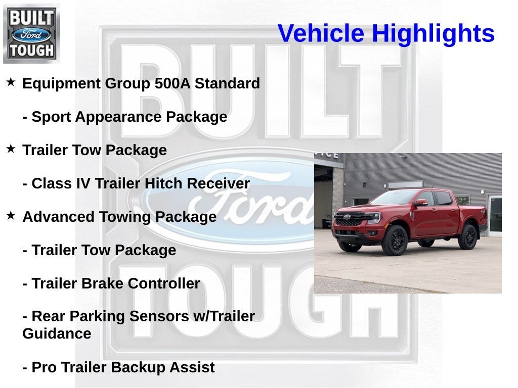 2025 Ford Ranger Lariat