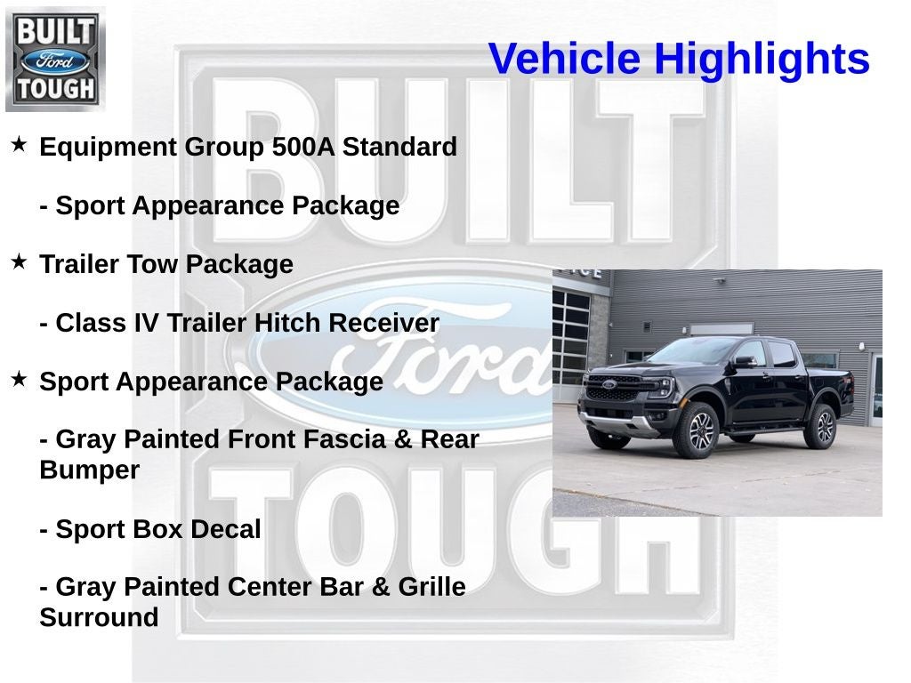 2025 Ford Ranger Lariat