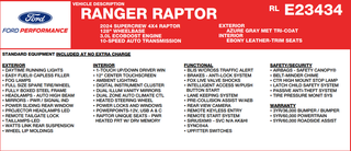 2024 Ford Ranger Raptor