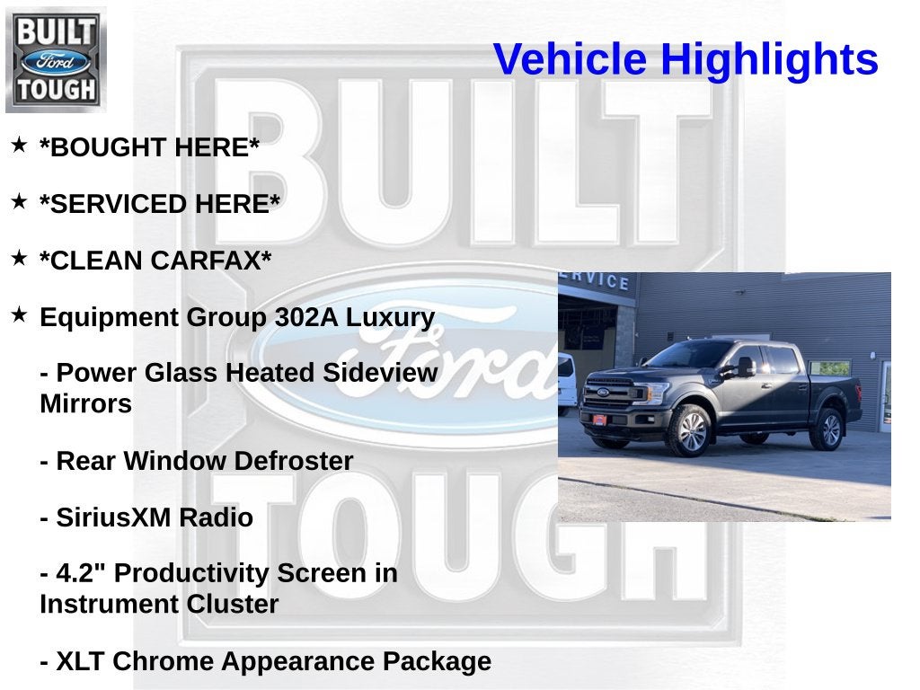 2020 Ford F-150 XLT