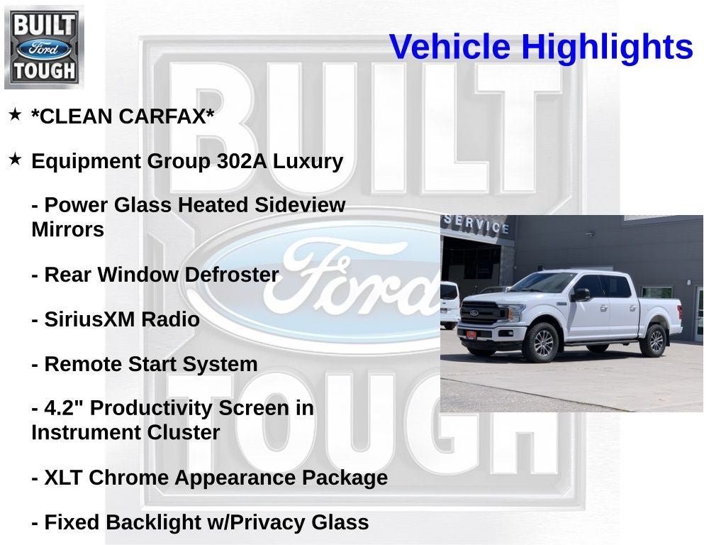 2019 Ford F-150 XLT