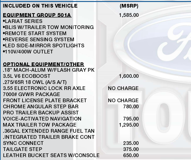 2018 Ford F-150 Lariat
