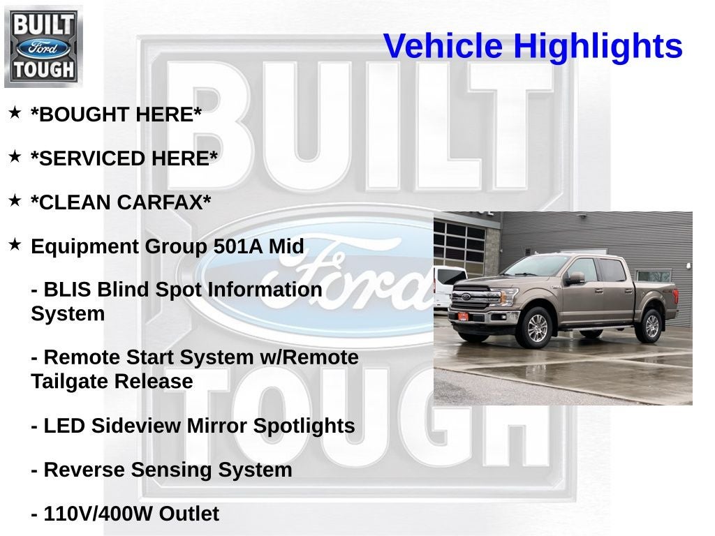 2018 Ford F-150 Lariat