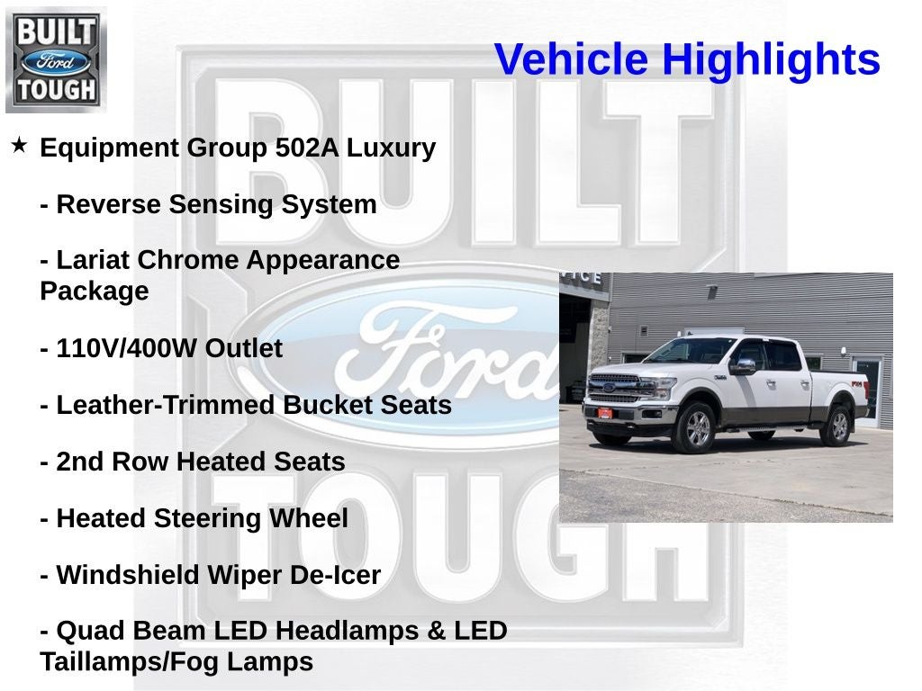 2019 Ford F-150 Lariat