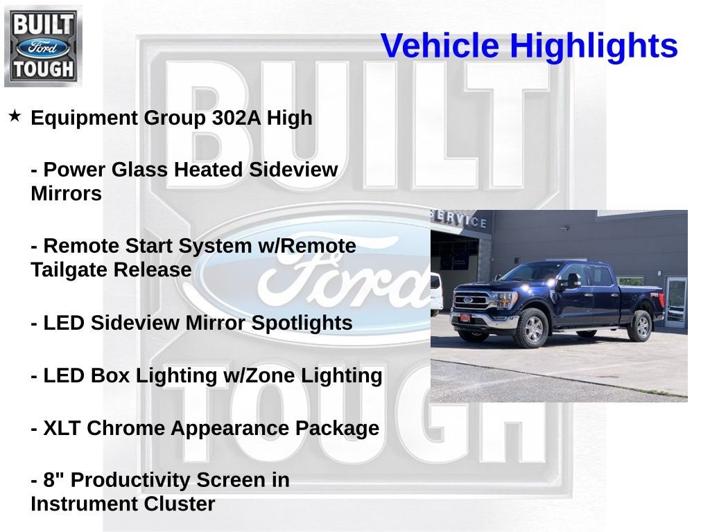 2021 Ford F-150 XLT
