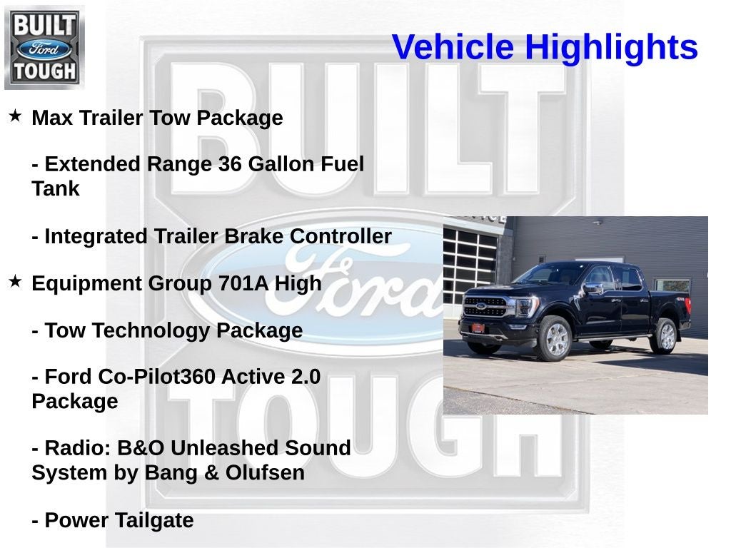 2021 Ford F-150 Platinum