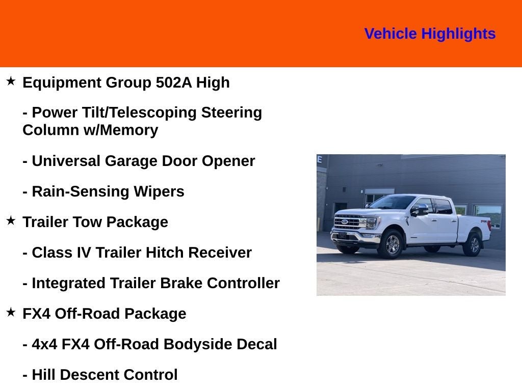2021 Ford F-150 Lariat