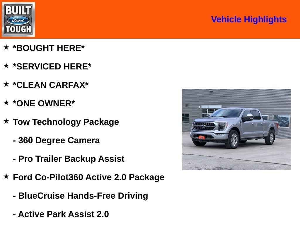 2021 Ford F-150 Platinum