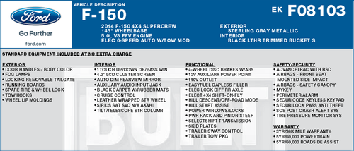 2014 Ford F-150 FX4