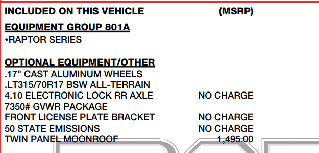 2024 Ford F-150 Raptor