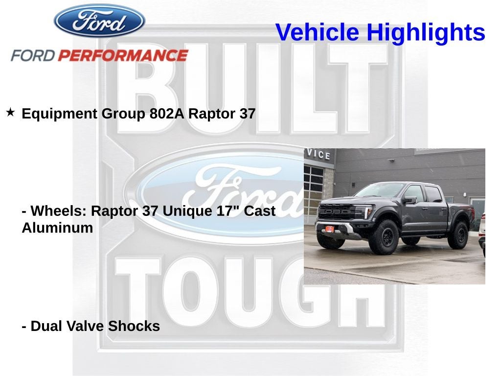 2025 Ford F-150 Raptor