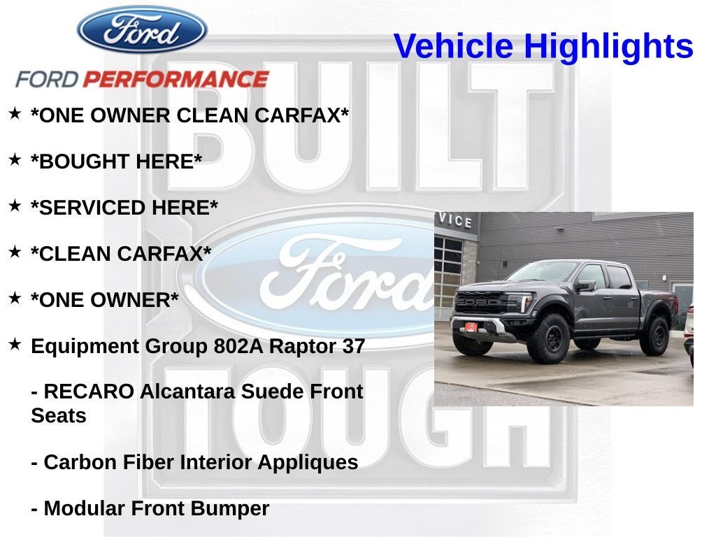 2025 Ford F-150 Raptor