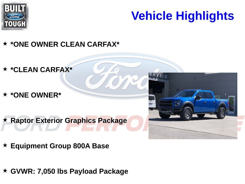 2019 Ford F-150 Raptor