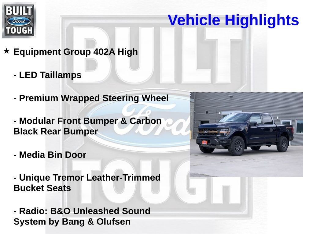 2025 Ford F-150 Tremor