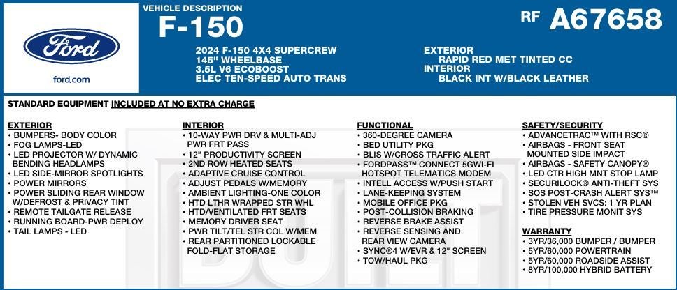 2024 Ford F-150 Platinum