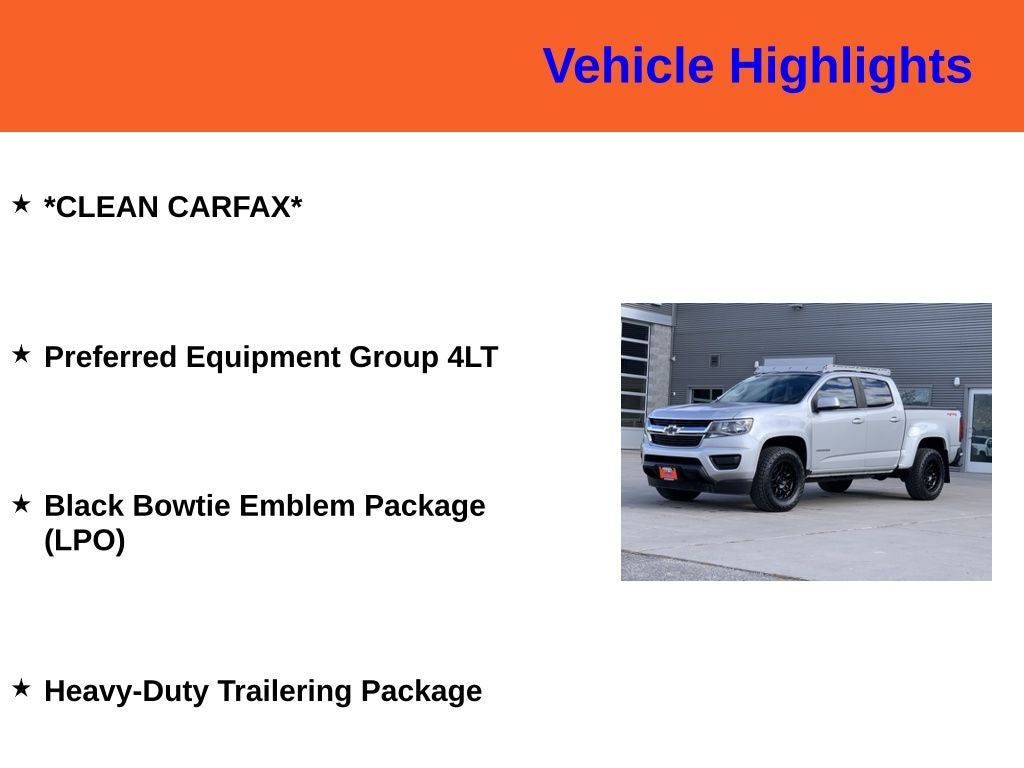 2019 Chevrolet Colorado LT