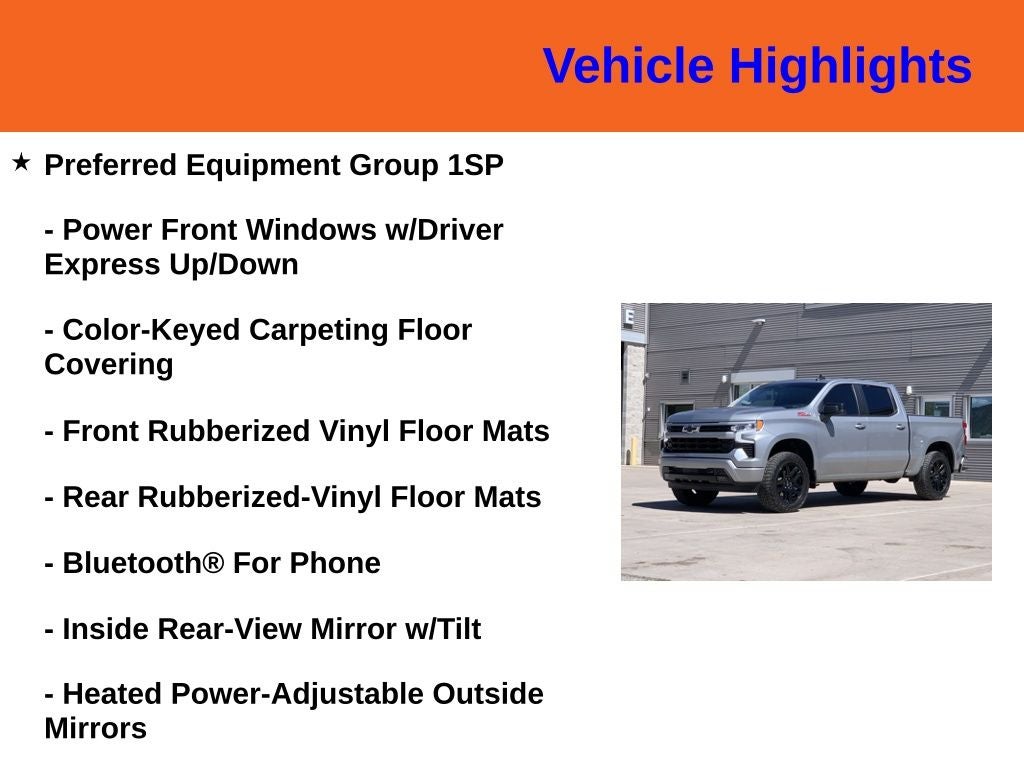 2024 Chevrolet Silverado 1500 RST