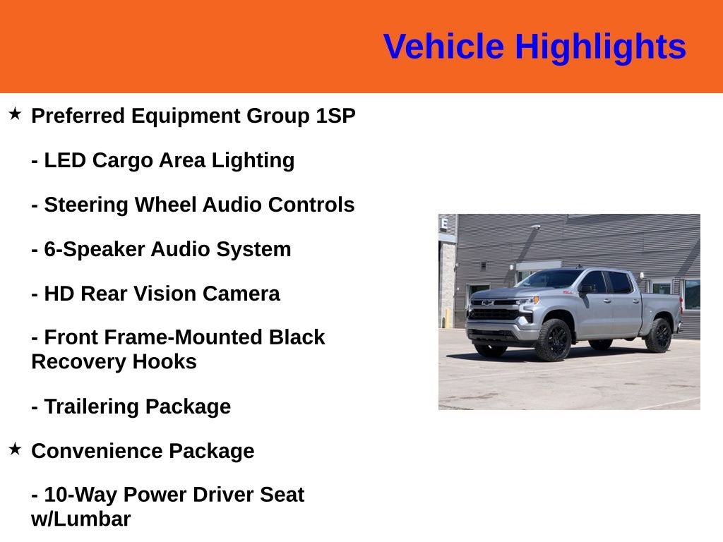 2024 Chevrolet Silverado 1500 RST