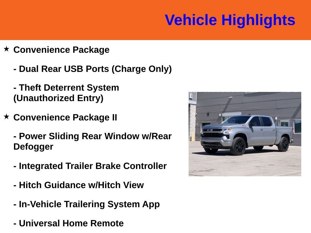 2024 Chevrolet Silverado 1500 RST