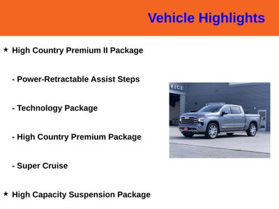 2024 Chevrolet Silverado 1500 High Country