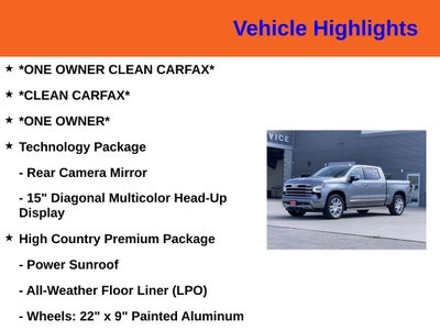 2024 Chevrolet Silverado 1500 High Country