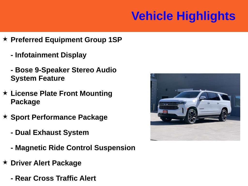 2022 Chevrolet Suburban RST