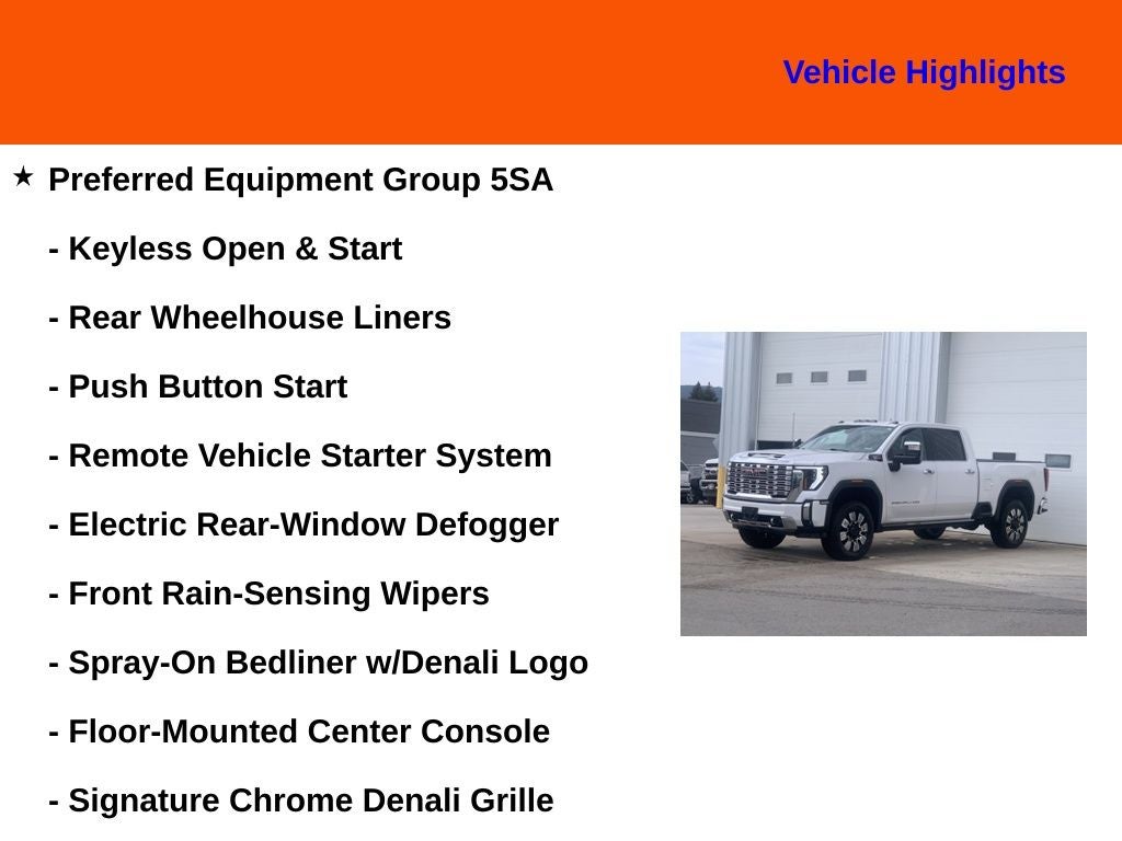 2024 GMC Sierra 2500HD Denali