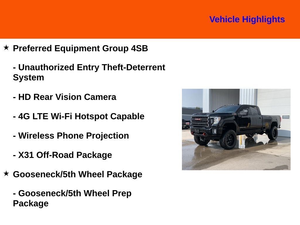 2021 GMC Sierra 3500HD AT4