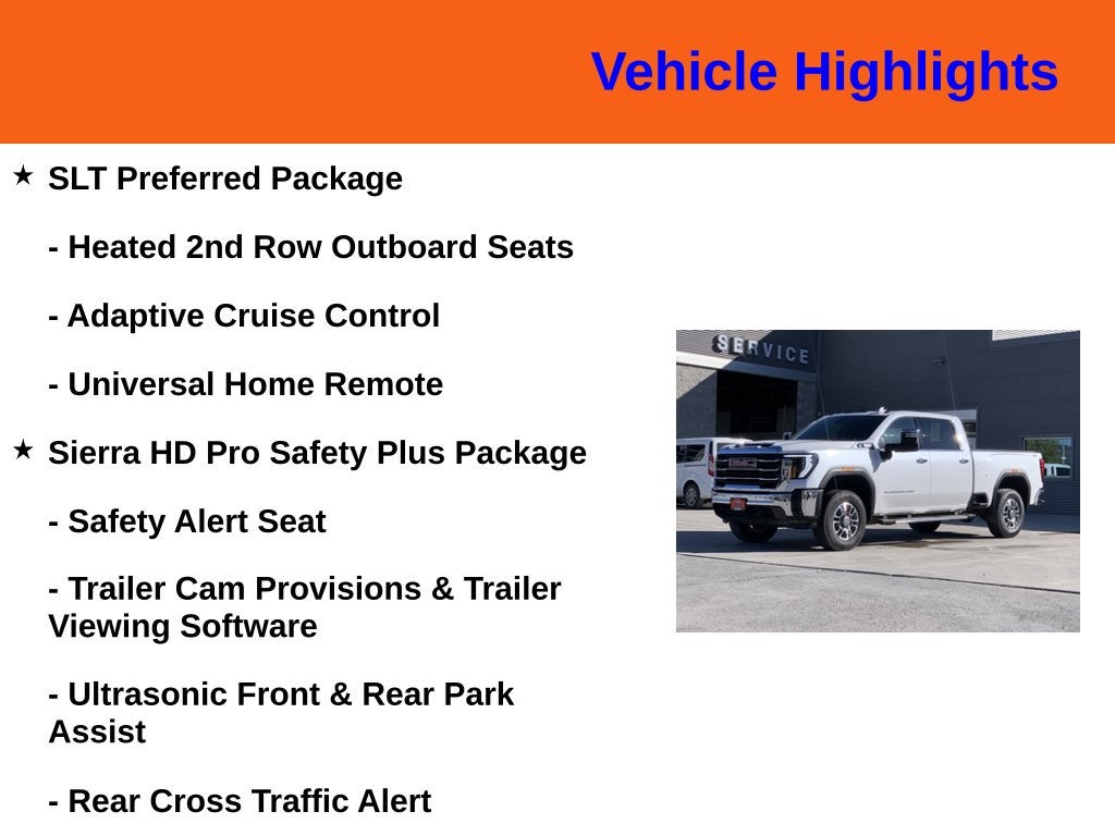 2025 GMC Sierra 2500HD SLT
