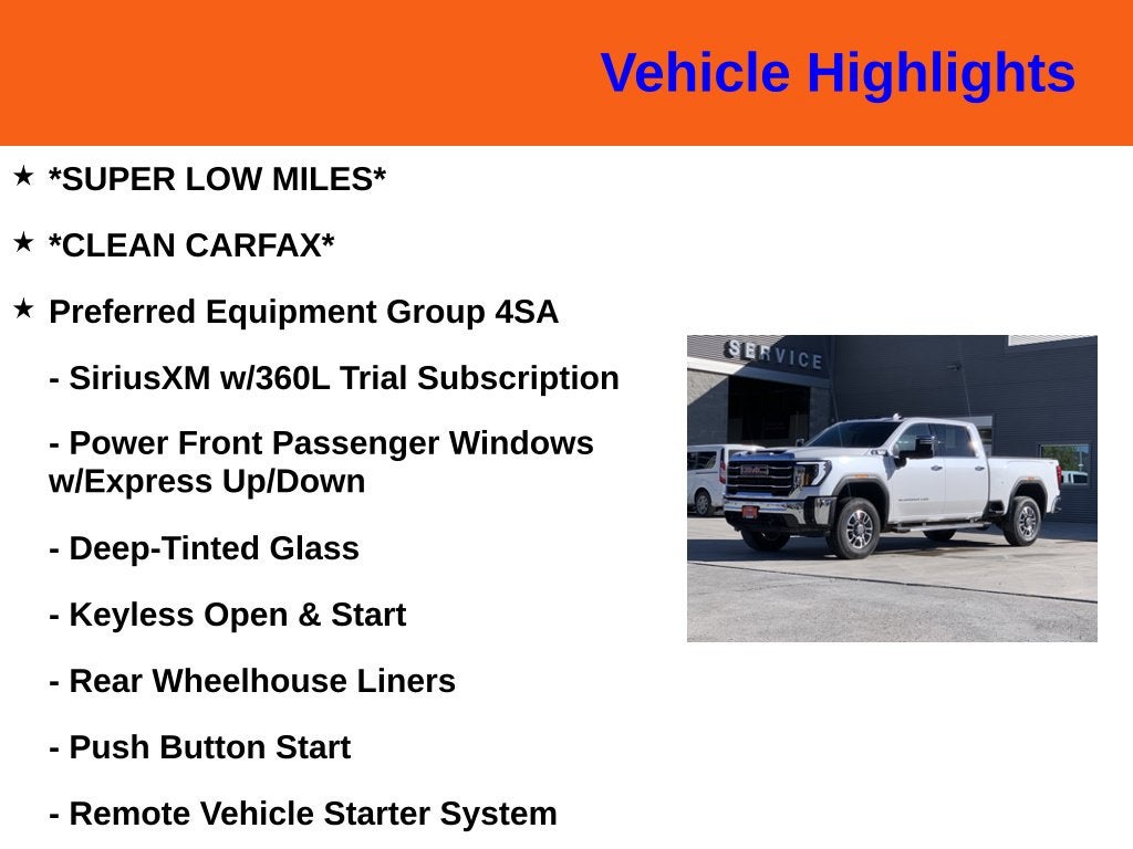 2025 GMC Sierra 2500HD SLT