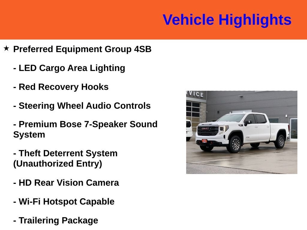 2022 GMC Sierra 1500 AT4