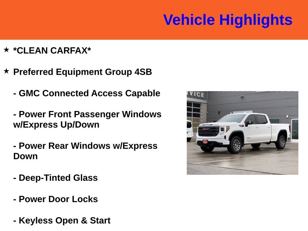 2022 GMC Sierra 1500 AT4