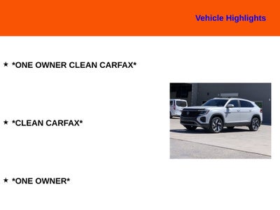 2024 Volkswagen Atlas Cross Sport 2.0T SEL