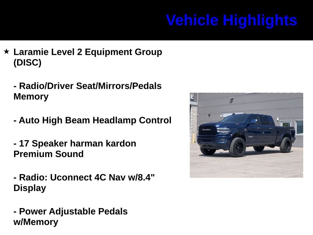 2021 RAM 3500 Laramie