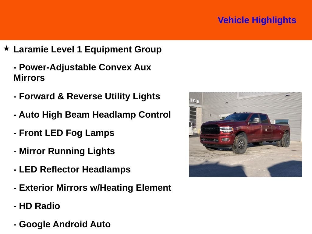 2024 RAM 3500 Laramie