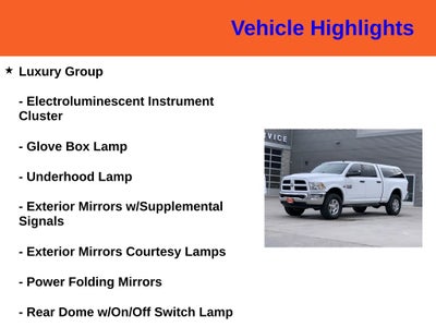 2016 RAM 2500 Outdoorsman