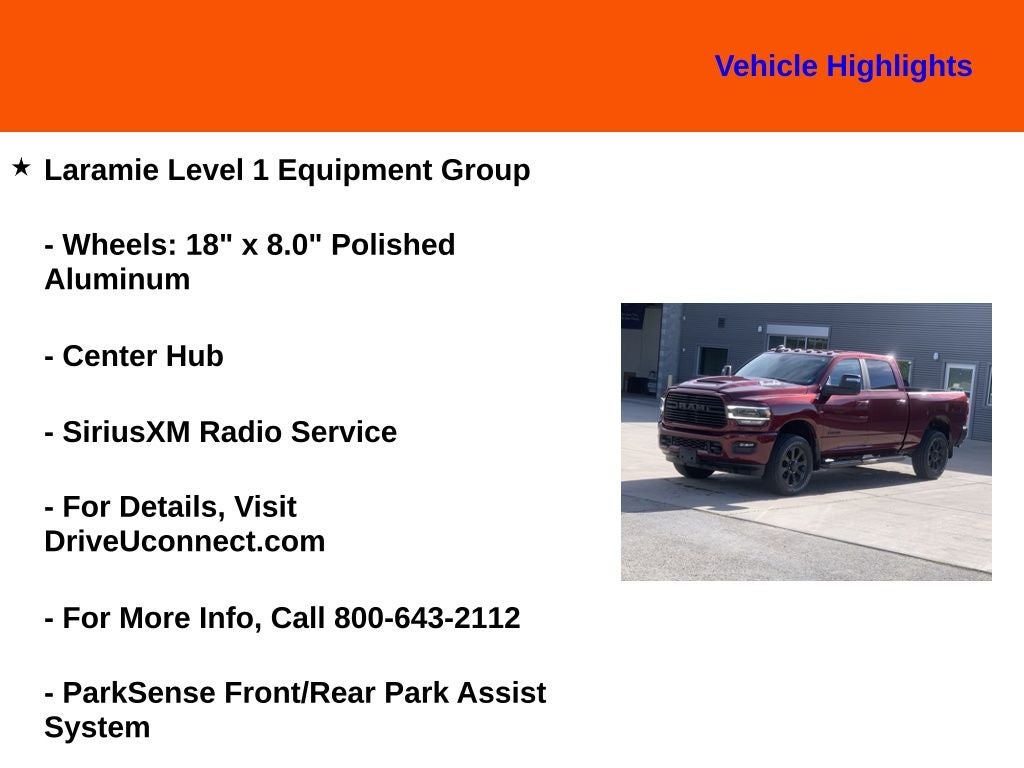 2024 RAM 2500 Laramie