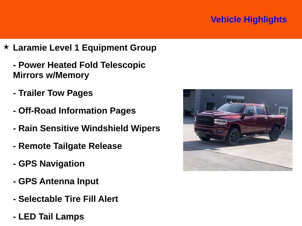 2024 RAM 2500 Laramie