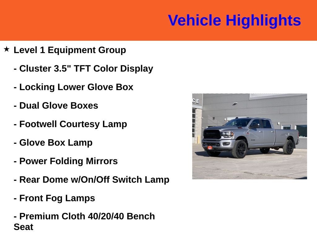 2020 RAM 2500 Big Horn