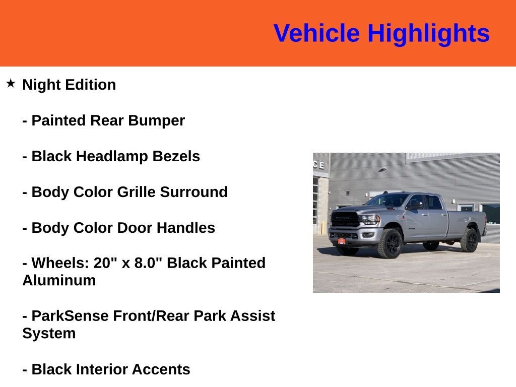 2020 RAM 2500 Big Horn