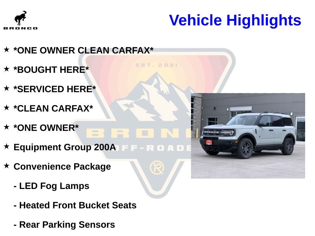 2024 Ford Bronco Sport Big Bend