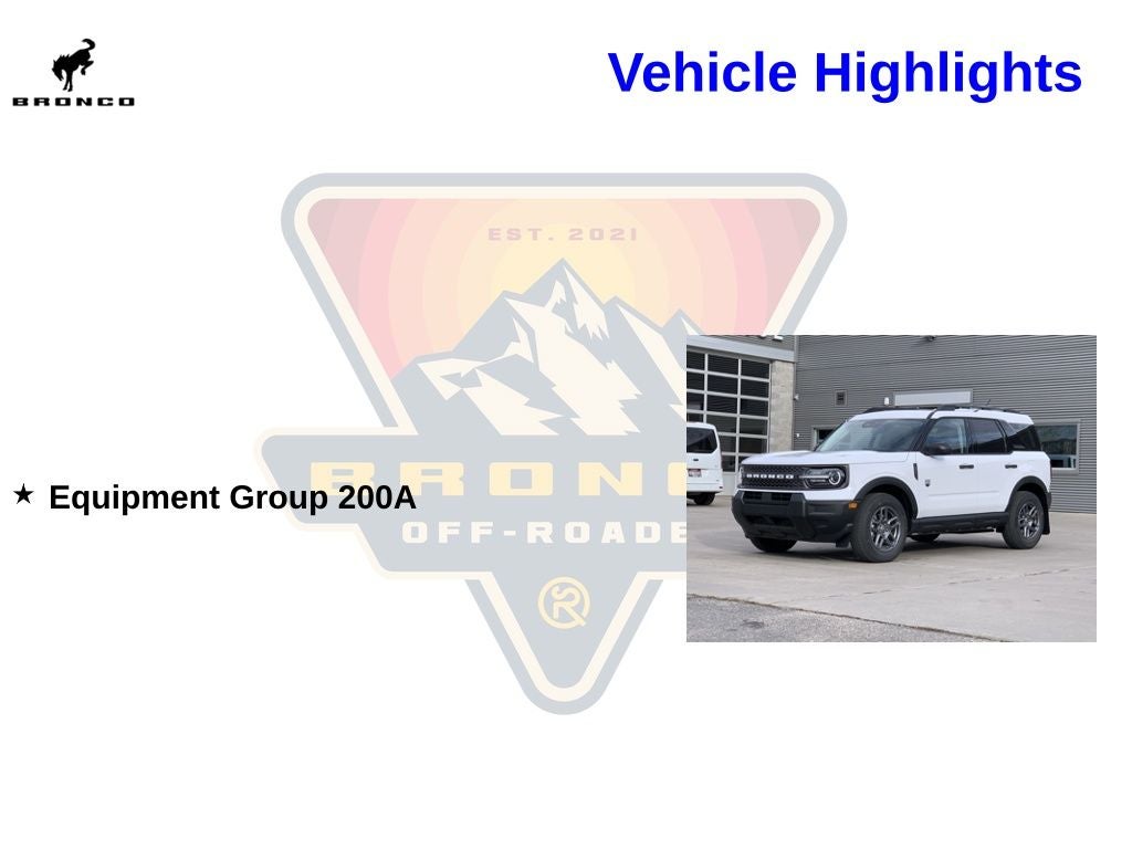 2025 Ford Bronco Sport Big Bend