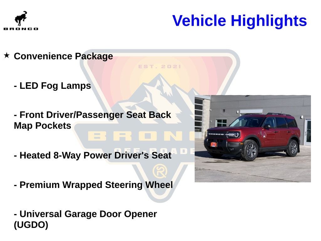 2025 Ford Bronco Sport Big Bend