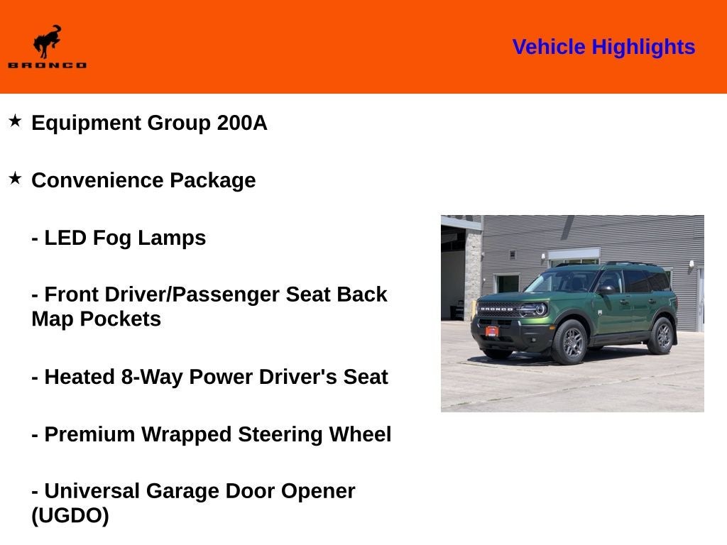 2025 Ford Bronco Sport Big Bend