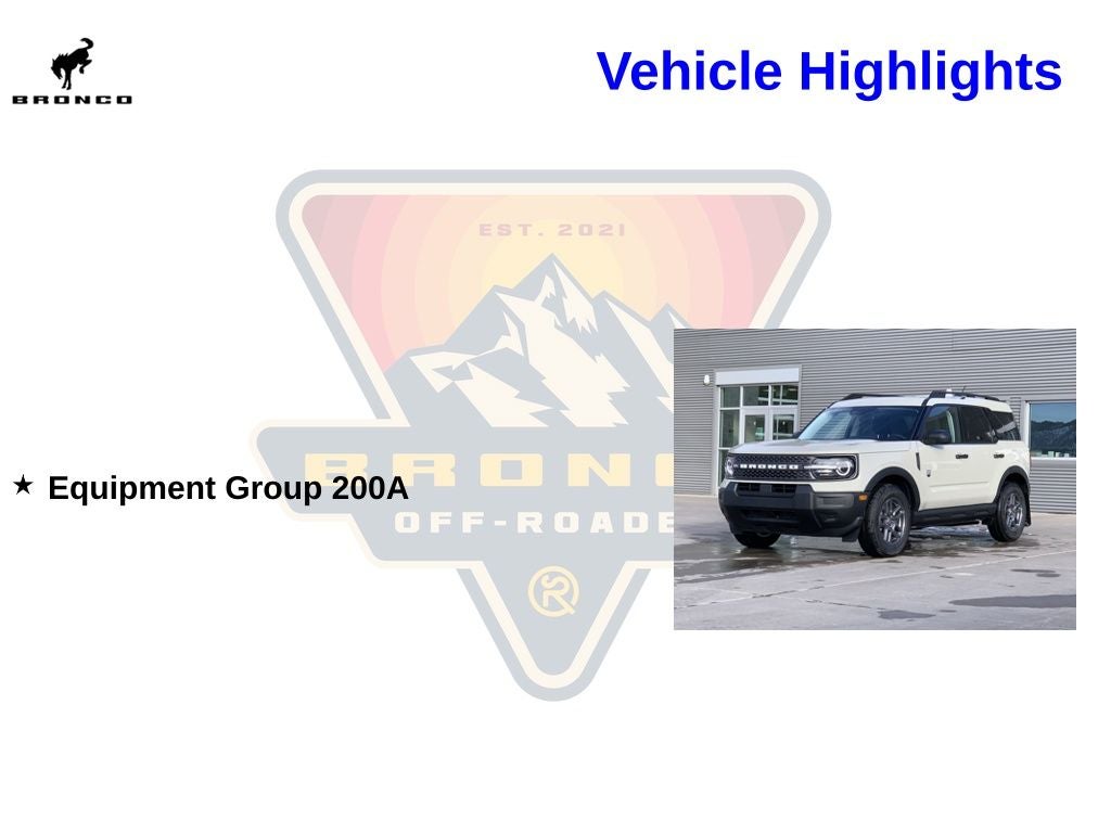 2025 Ford Bronco Sport Big Bend