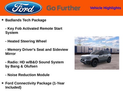 2026 Ford Bronco Sport Badlands