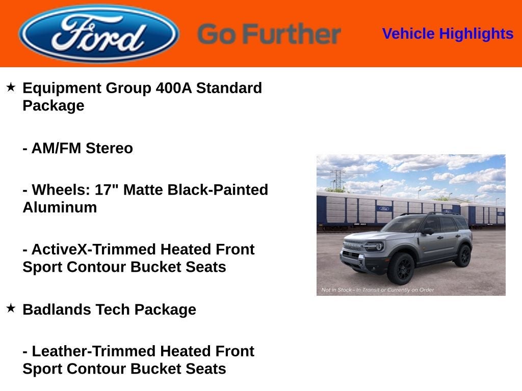 2026 Ford Bronco Sport Badlands