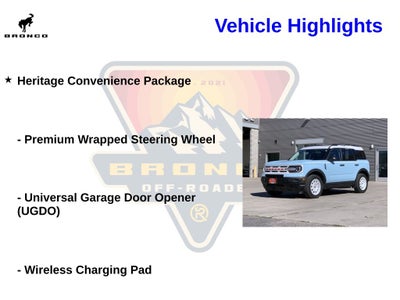 2024 Ford Bronco Sport Heritage