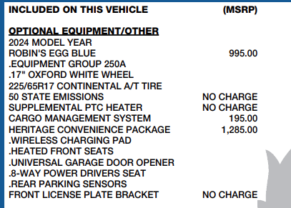 2024 Ford Bronco Sport Heritage