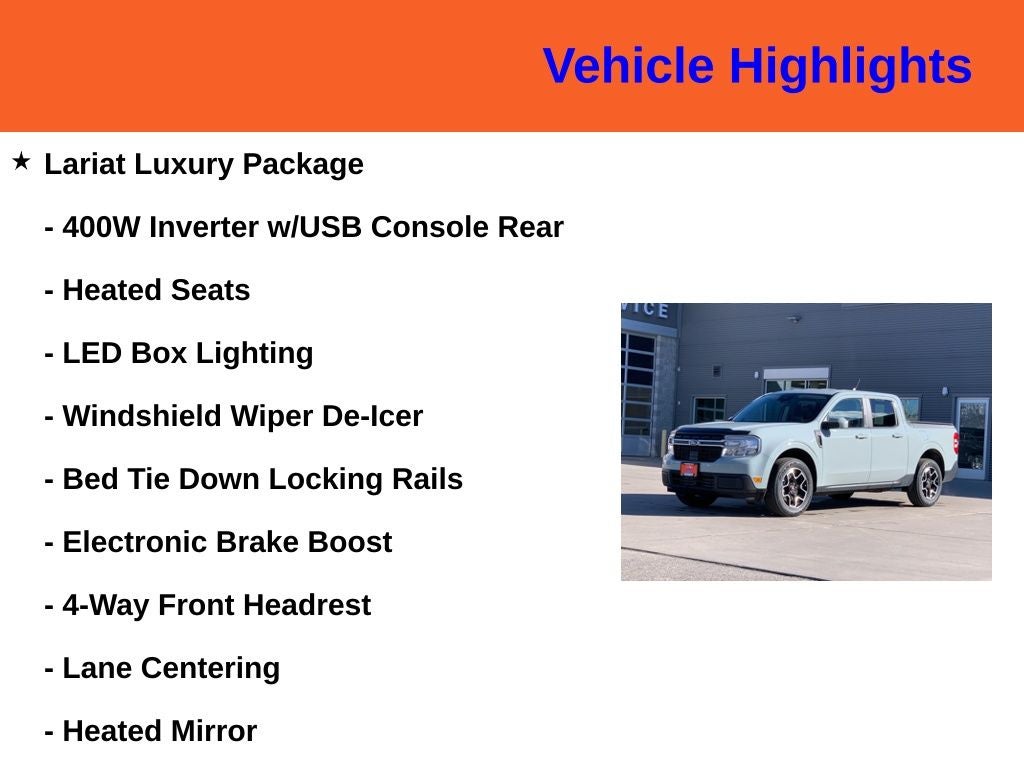 2023 Ford Maverick Lariat